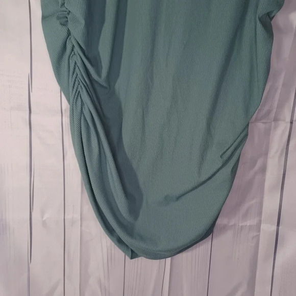 Nine West ribbed asymmetrical top - Picture 3 of 6